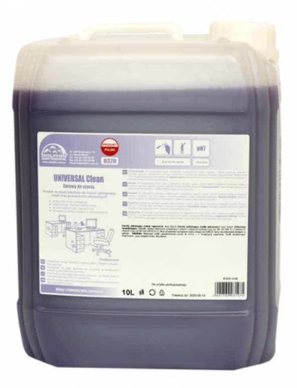 Płyn do mycia mebli powierzchni atest PZH UNIVERSAL CLEAN 5L kanister
