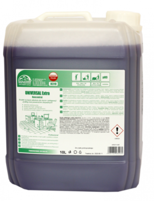 Płyn koncentrat do mycia podłóg na bazie alkoholu UNIVERSAL EXTRA 5L kanister