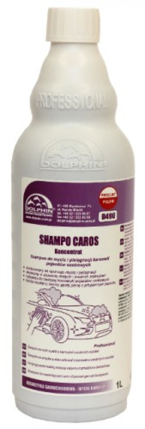 SHAMPOO CAROS szampon samochodowy neutralny