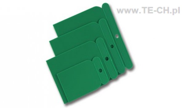 Szpachla japońska 4 szt 50, 80, 100, 120mm plastik