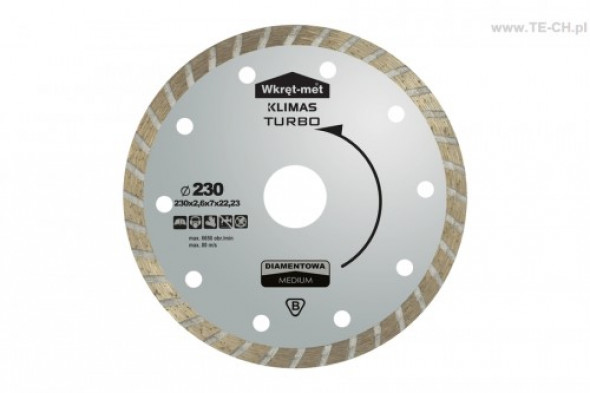 Tarcza diamentowa TURBO TDT-125M