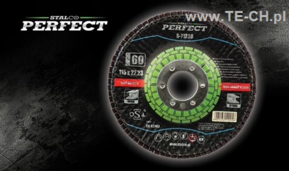 TARCZA LISTKOWA 125mm G100 cyrkonowy nasyp PERFECT