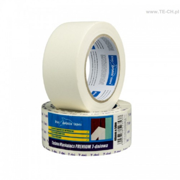 Taśma ochronna maskująca premium 7 dniowa 38mm/50m