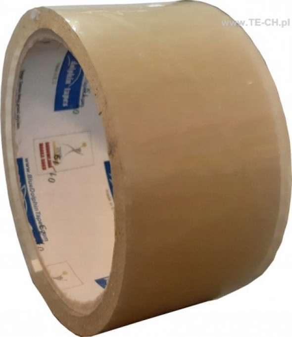 Taśma pakowa przezroczysta BLUE DOLPHIN 48mm/40yd
