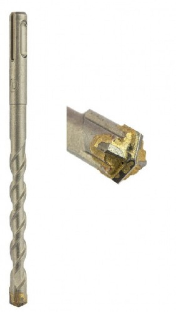 Wiertło do betonu kamienia cegły z podwójną widią SD4W 8x160