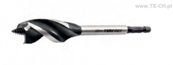 Wiertło do drewna z potrójną spiralą 25x165mm