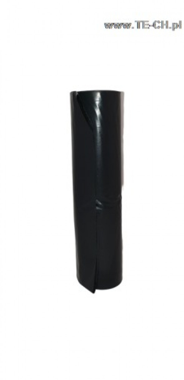 WORKI NA ŚMIECI CZARNE 160l LDPE rolka 10szt