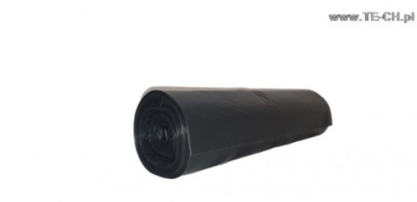 WORKI NA ŚMIECI CZARNE 240l LDPE rolka 10szt