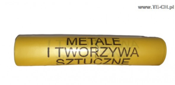 WORKI NA ŚMIECI ŻÓŁTY do segregacji 120l 25szt @12