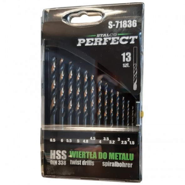 Zestaw wierteł HSS Perfect