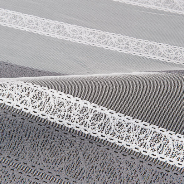 618262 Zazdrostka metrażowa, wysokość 70 cm, biały/szary