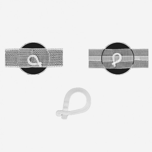 Agrafka transparenta