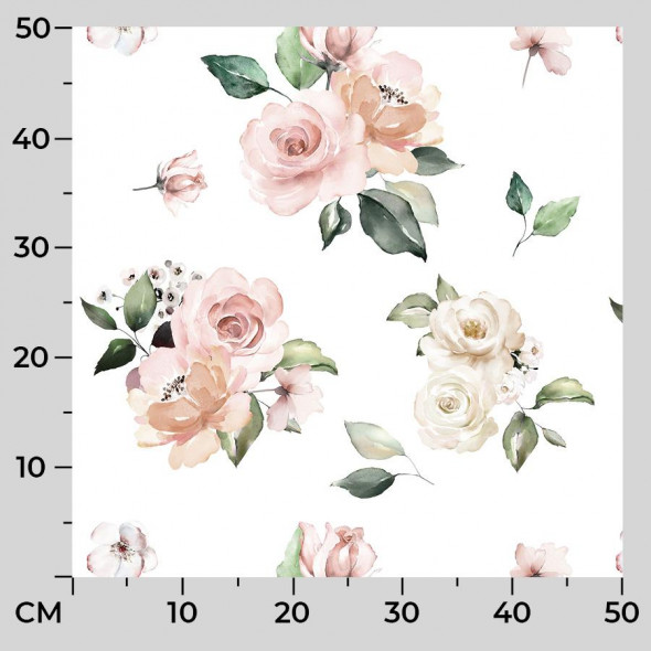 Firana gotowa na taśmie LANOSA - 270x140 cm - różowy