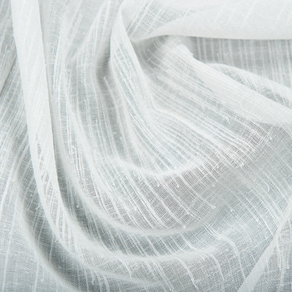 Firana z ołowianką ISABEL - wysokość 300 cm - ecru