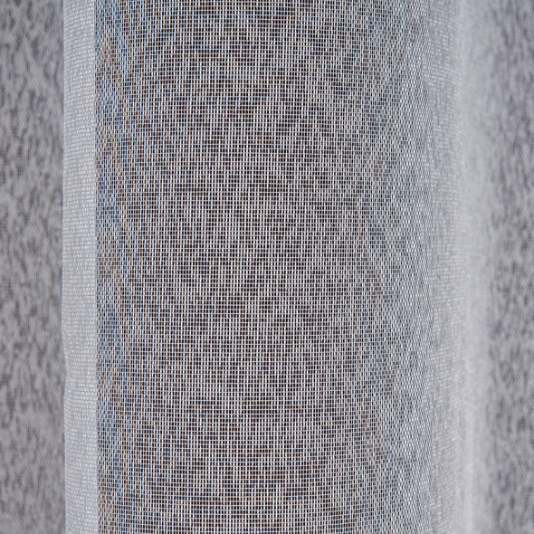 Firanka fantazyjna z ołowianką 000434 - wysokość 330 cm - biały
