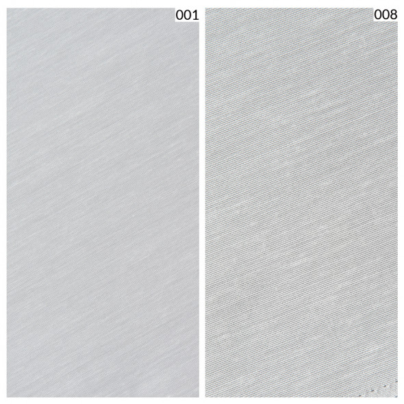 Firanka gładka z ołowianką 001072- wysokość 300 cm - złamana biel