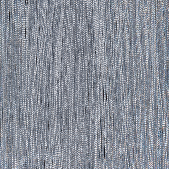 Firanka gotowa sznurkowa PERLA - 160x300 cm - szary