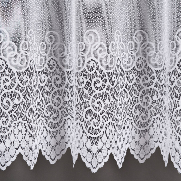 Firanka gotowa żakardowa 001539 - 180x300 cm - biały