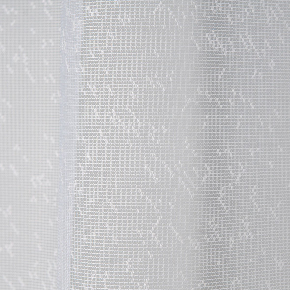 Firanka gotowa żakardowa 002598 - 160x310 cm - biały