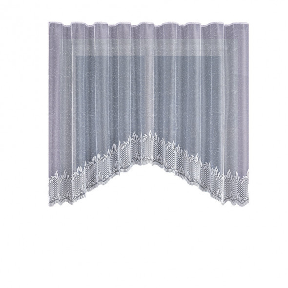 Firanka gotowa żakardowa 003840 - 160x300 cm - biały