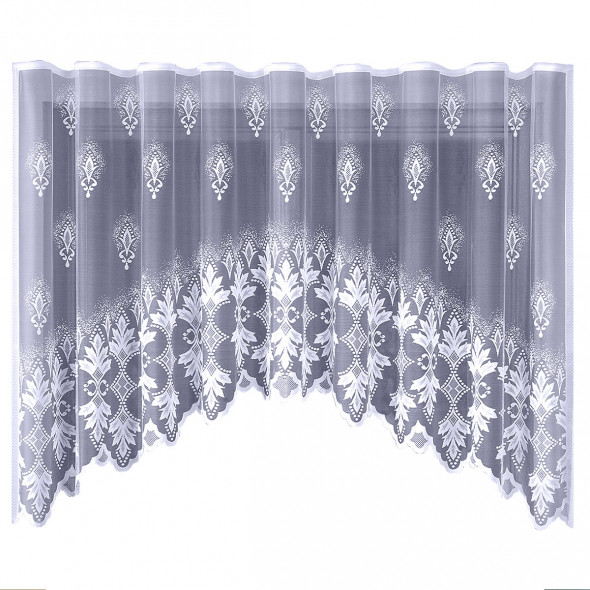 Firanka gotowa żakardowa 003904 - 160x420 cm - biały