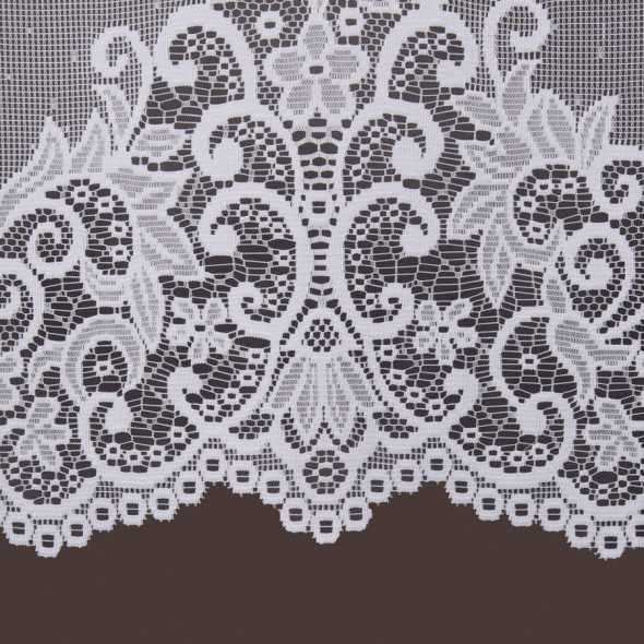 Firanka gotowa żakardowa 004304 - 160x530 cm - biały
