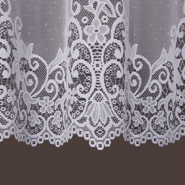 Firanka gotowa żakardowa 004304 - 170x330 cm - biały