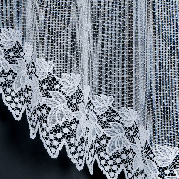 Firanka gotowa żakardowa - 004465 - 160x310 cm - biała