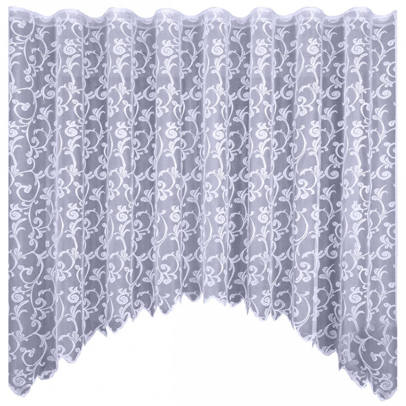 Firanka gotowa żakardowa 010790 - 160x300 cm - biały