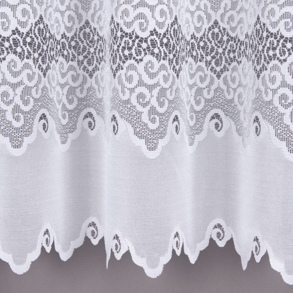 Firanka gotowa żakardowa 017173 - 120x250 cm - biały