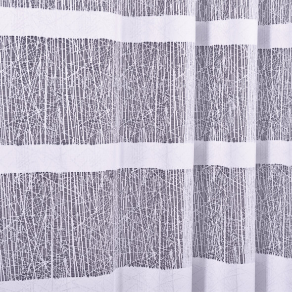 Firanka gotowa żakardowa 018352 - 250x200 cm - biały