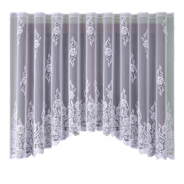 Firanka gotowa żakardowa 638026 - 175x300 cm - biały