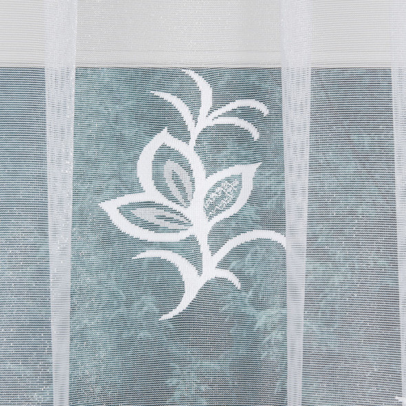 Firanka gotowa żakardowa LILIANA - 160x300 cm - biały