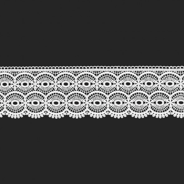 Gipiura 073928 - wysokość 15 cm - biały