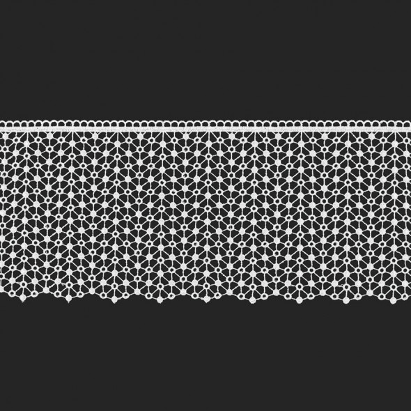 Gipiura 073935 - wysokość 20 cm - biały