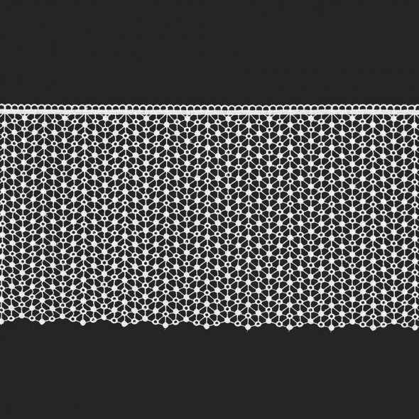 Gipiura 073935 - wysokość 30 cm - biały