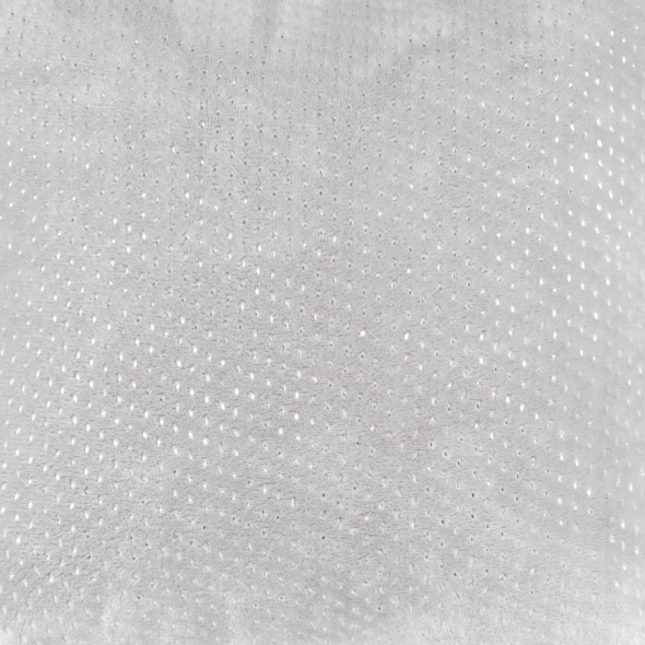 Nowoczesny koc STARS - 220x200 cm - szary/srebrny