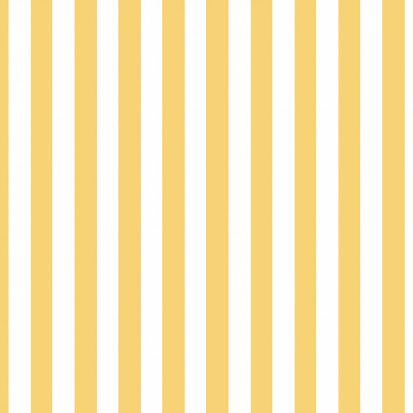 Obrus wodoodporny PASY - 110x160 cm - ecru/żółty