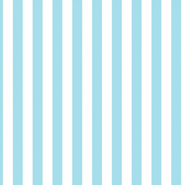 Obrus wodoodporny PASY - 130x160 cm - ecru/niebieski