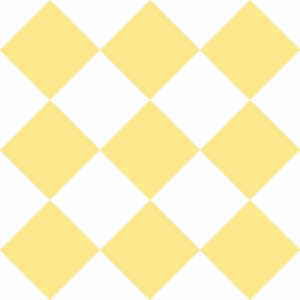 Obrus wodoodporny ROMBY - 130x160 cm - ecru/żółty