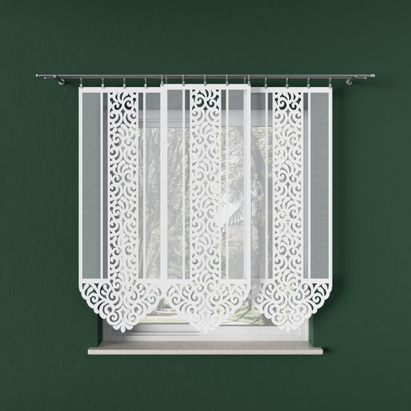 Panel żakardowy ANNA - 160x60 cm - biały