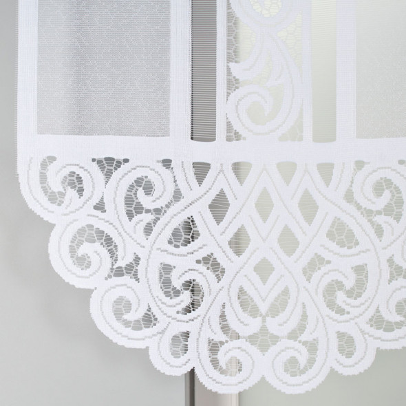 Panel żakardowy KETHER - 160x65cm - biały