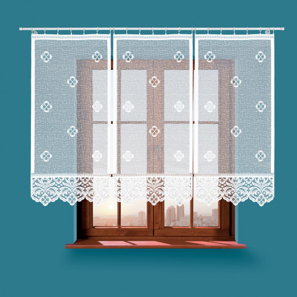 Panel żakardowy SOFIA - 140x60 cm - biały
