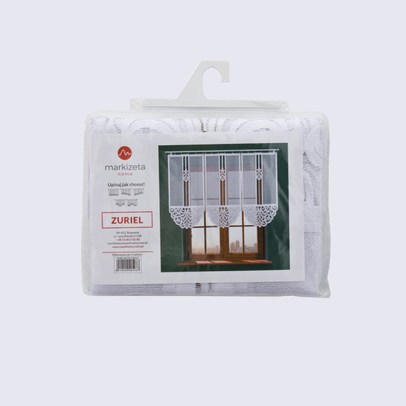 Panel żakardowy ZURIEL - 140x60 cm - biały