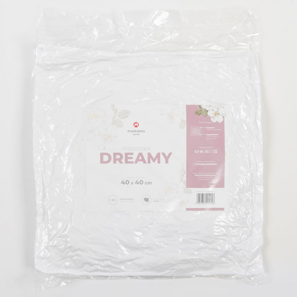Poduszka DREAMY - 40x40 cm - biały