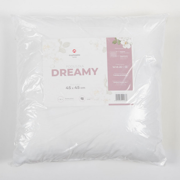 Poduszka DREAMY - 50x50 cm - biały