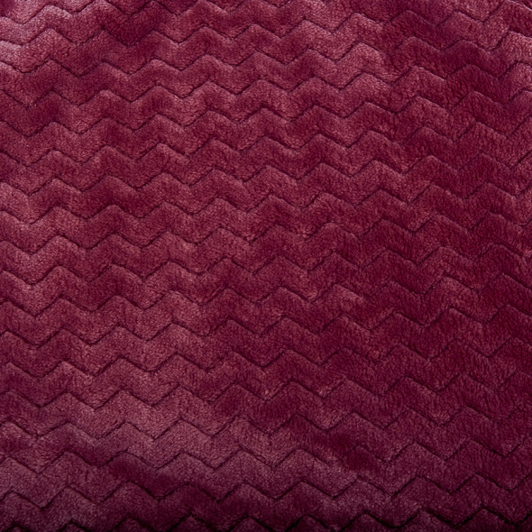 Poszewka dekoracyjna CAPRICE - 40x40 cm - burgund