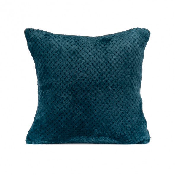 Poszewka dekoracyjna CHARM - 40x40 cm - brudny turkus