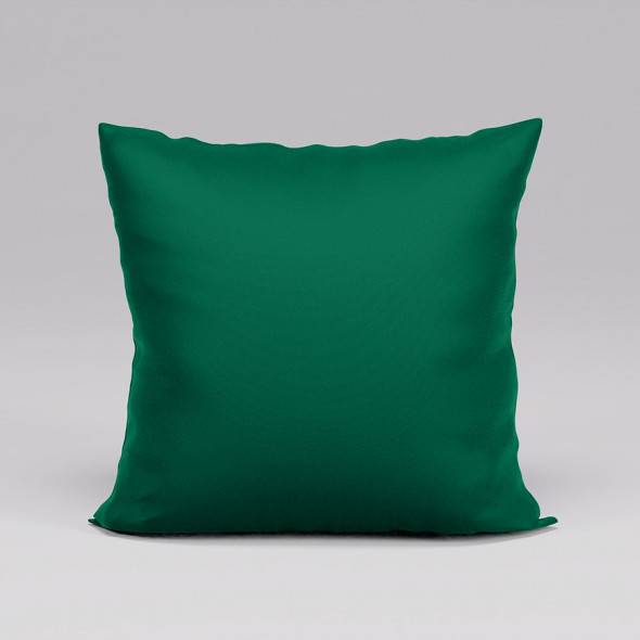 Poszewka dekoracyjna EDEN - 50x50 cm - ciemny zielony butelkowy