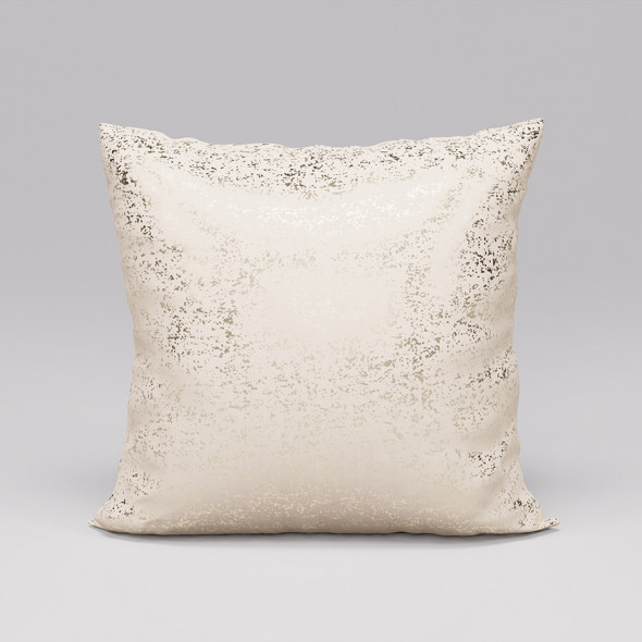 Poszewka dekoracyjna LUNA - 40x40 cm - beżowy/szampański